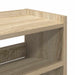 Pantofar, stejar sonoma, 80x25x100 cm, lemn prelucrat - WALTI WALTI