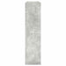 Pantofar, gri beton, 80x25x100 cm, lemn prelucrat - WALTI WALTI
