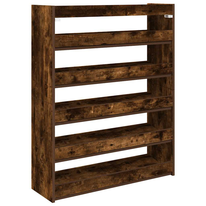 Pantofar, stejar fumuriu, 80x25x100 cm, lemn prelucrat - WALTI WALTI