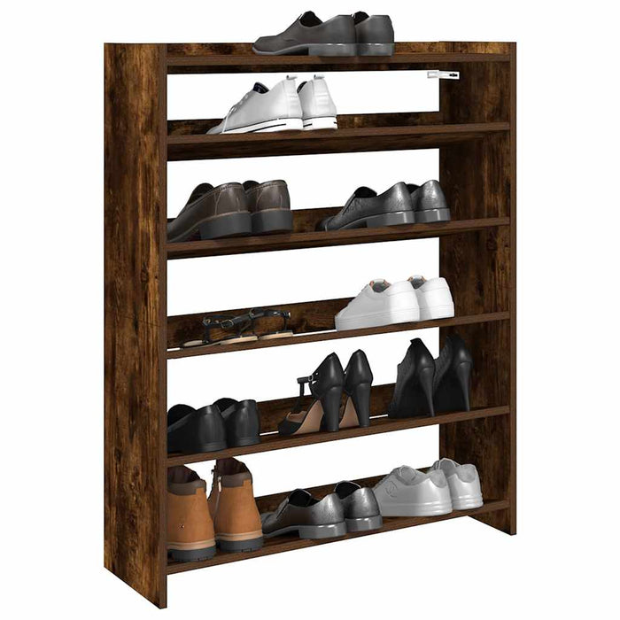 Pantofar, stejar fumuriu, 80x25x100 cm, lemn prelucrat - WALTI WALTI