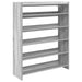 Pantofar, gri sonoma, 80x25x100 cm, lemn compozit - WALTI WALTI