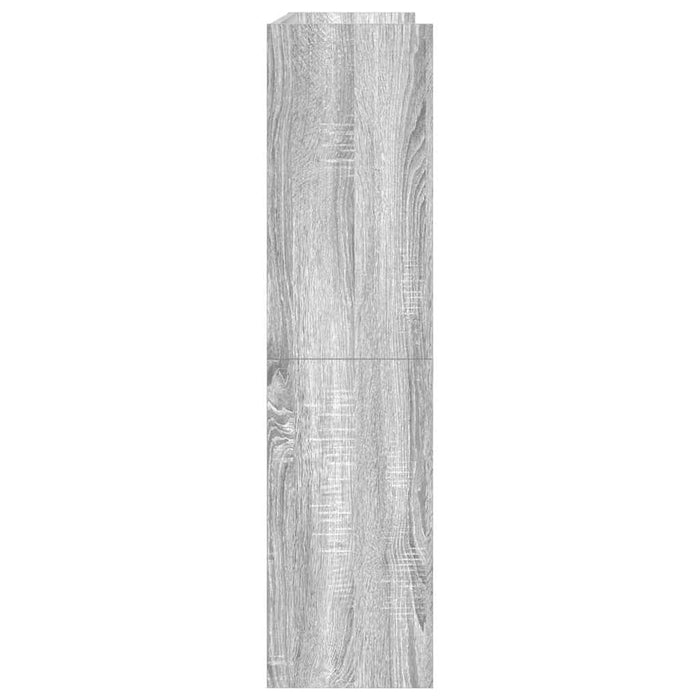 Pantofar, gri sonoma, 80x25x100 cm, lemn compozit - WALTI WALTI