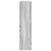 Pantofar, gri sonoma, 80x25x100 cm, lemn compozit - WALTI WALTI