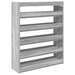 Pantofar, gri sonoma, 80x25x100 cm, lemn compozit - WALTI WALTI
