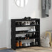 Pantofar, negru, 80x25x81 cm, lemn prelucrat - WALTI WALTI