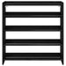 Pantofar, negru, 80x25x81 cm, lemn prelucrat - WALTI WALTI