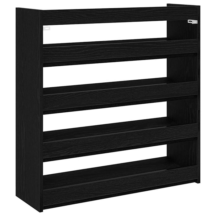 Pantofar, negru, 80x25x81 cm, lemn prelucrat - WALTI WALTI
