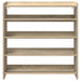 Pantofar, stejar sonoma, 80x25x81 cm, lemn prelucrat - WALTI WALTI