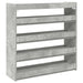 Pantofar, gri beton, 80x25x81 cm, lemn prelucrat - WALTI WALTI