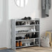 Pantofar, gri sonoma, 80x25x81 cm, lemn compozit - WALTI WALTI