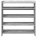 Pantofar, gri sonoma, 80x25x81 cm, lemn compozit - WALTI WALTI