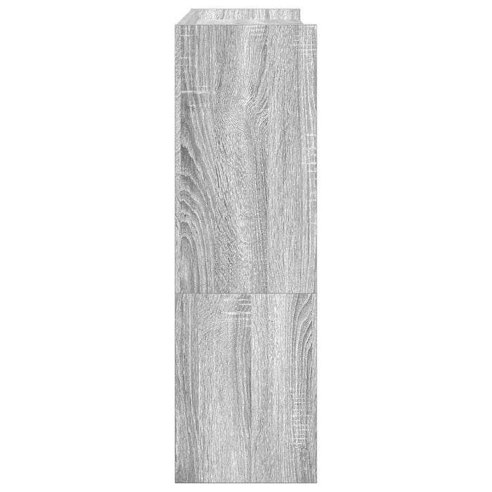 Pantofar, gri sonoma, 80x25x81 cm, lemn compozit - WALTI WALTI