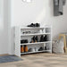 Pantofar, alb, 80x25x62 cm, lemn prelucrat - WALTI WALTI