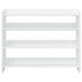 Pantofar, alb, 80x25x62 cm, lemn prelucrat - WALTI WALTI