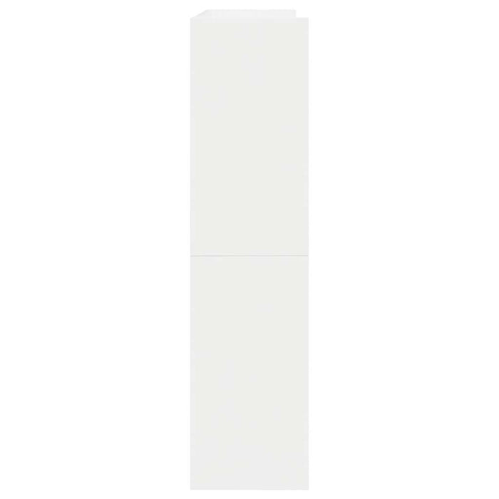Pantofar, alb, 80x25x62 cm, lemn prelucrat - WALTI WALTI