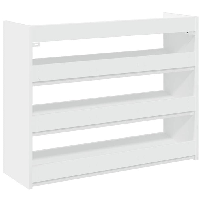 Pantofar, alb, 80x25x62 cm, lemn prelucrat - WALTI WALTI