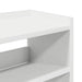 Pantofar, alb, 80x25x62 cm, lemn prelucrat - WALTI WALTI