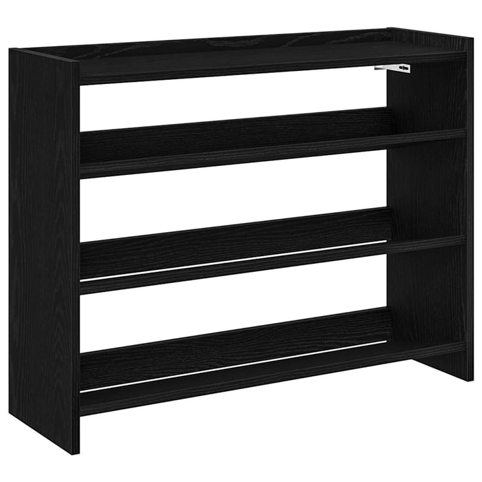 Pantofar, negru, 80x25x62 cm, lemn prelucrat WALTI
