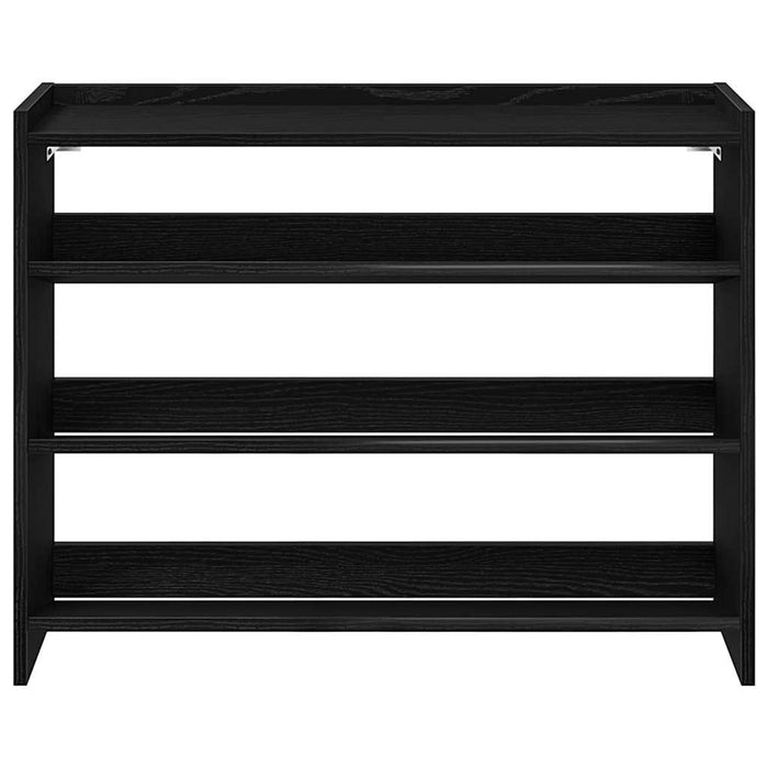 Pantofar, negru, 80x25x62 cm, lemn prelucrat WALTI