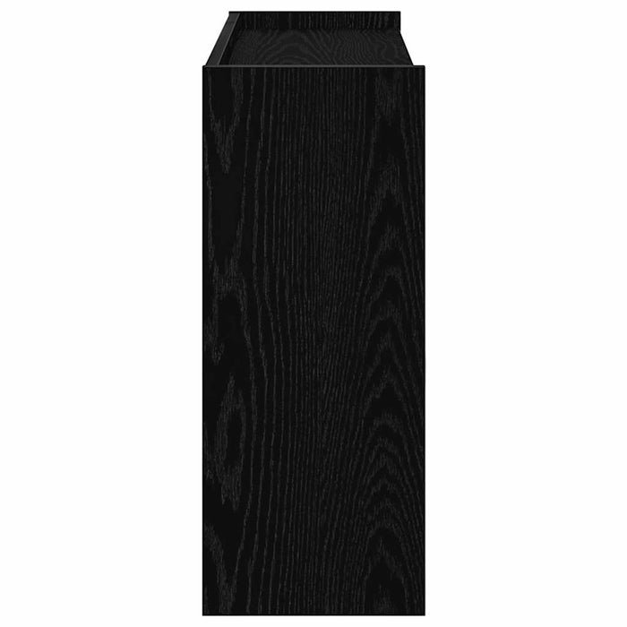 Pantofar, negru, 80x25x62 cm, lemn prelucrat WALTI