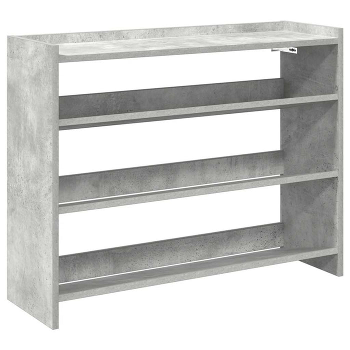 Pantofar, gri beton, 80x25x62 cm, lemn prelucrat WALTI