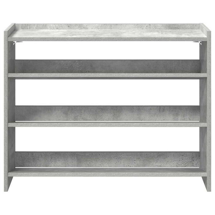 Pantofar, gri beton, 80x25x62 cm, lemn prelucrat WALTI