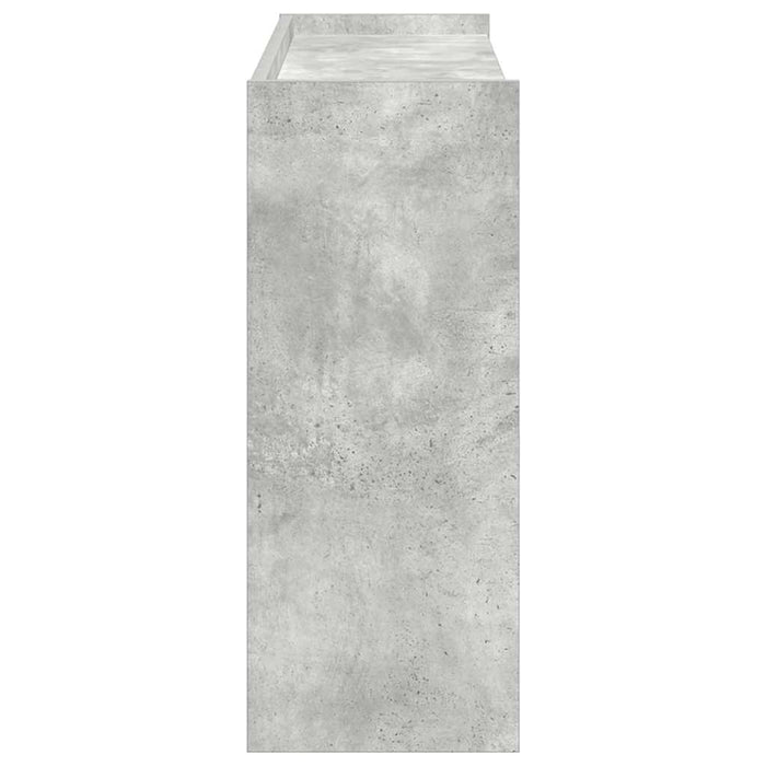 Pantofar, gri beton, 80x25x62 cm, lemn prelucrat WALTI