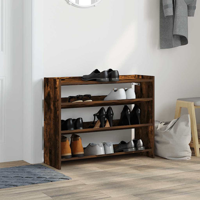 Pantofar, stejar fumuriu, 80x25x62 cm, lemn prelucrat WALTI