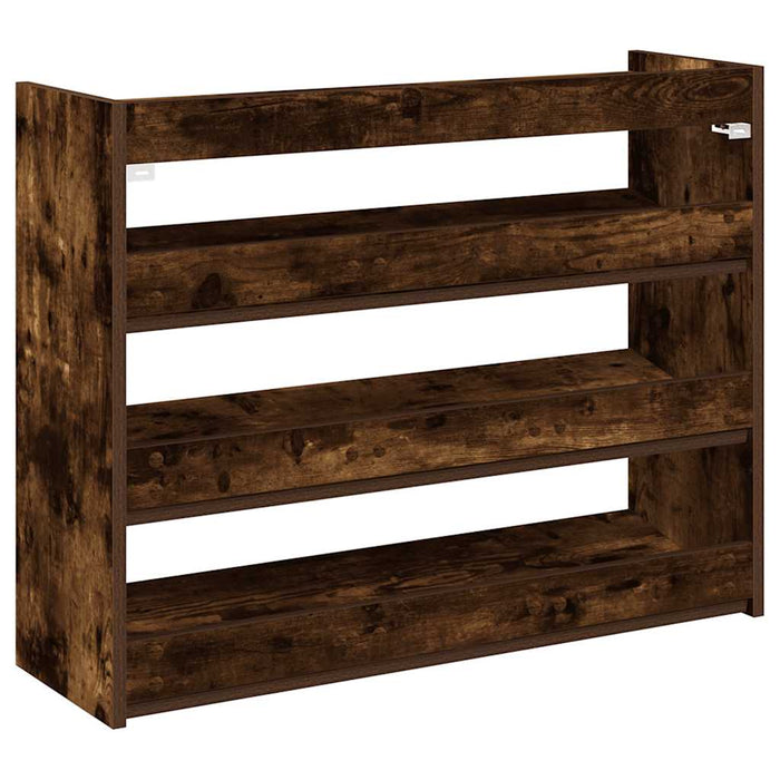 Pantofar, stejar fumuriu, 80x25x62 cm, lemn prelucrat WALTI