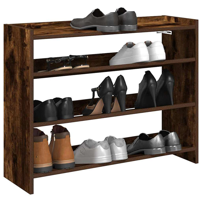 Pantofar, stejar fumuriu, 80x25x62 cm, lemn prelucrat WALTI