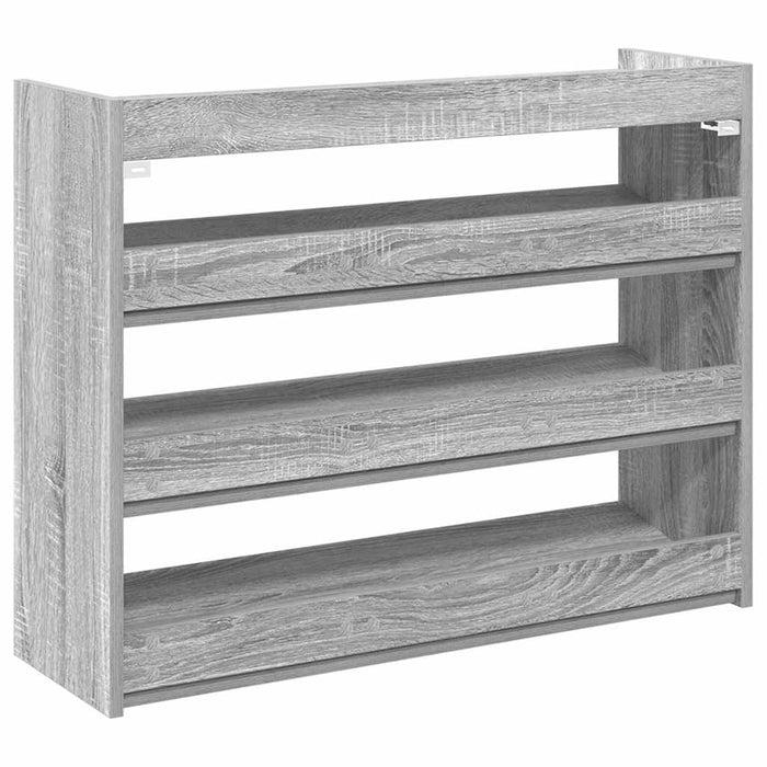 Pantofar, gri sonoma, 80x25x62 cm, lemn compozit WALTI