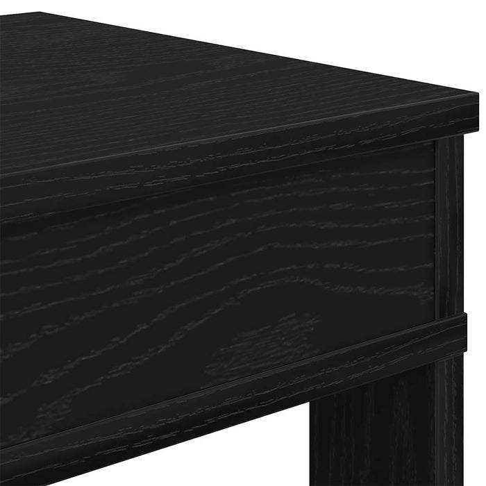 Suport pantofi, negru, 60x30x98 cm, lemn prelucrat - WALTI WALTI