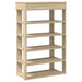 Suport de pantofi, stejar sonoma, 60x30x98 cm, lemn prelucrat - WALTI WALTI