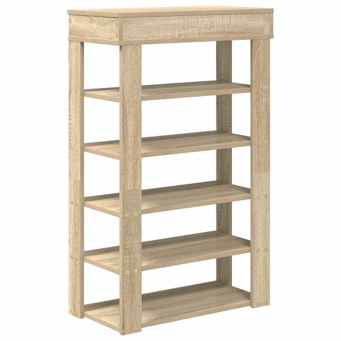 Suport de pantofi, stejar sonoma, 60x30x98 cm, lemn prelucrat - WALTI WALTI
