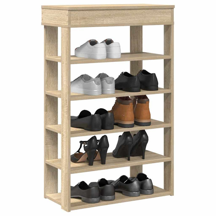 Suport de pantofi, stejar sonoma, 60x30x98 cm, lemn prelucrat - WALTI WALTI
