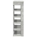 Pantofar, gri beton, 60x30x98 cm, lemn prelucrat - WALTI WALTI