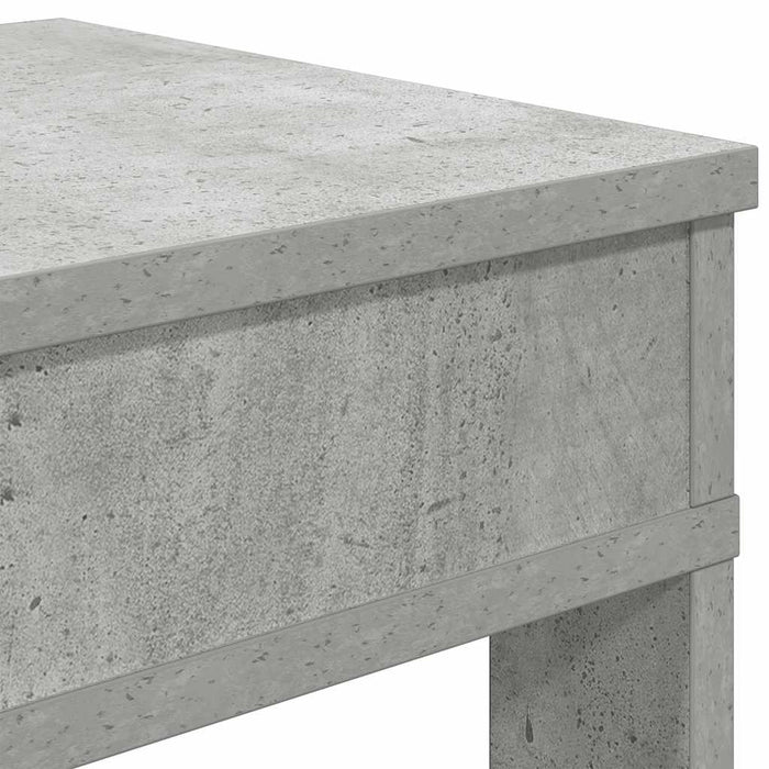 Pantofar, gri beton, 60x30x98 cm, lemn prelucrat - WALTI WALTI