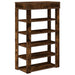 Pantofar, stejar fumuriu, 60x30x98 cm, lemn prelucrat - WALTI WALTI