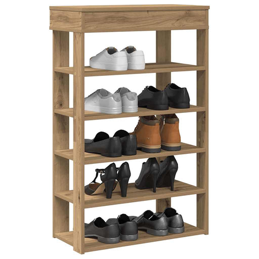 Pantofar, stejar artizanal, 60x30x98 cm lemn prelucrat - WALTI WALTI