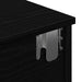 Raft de perete cu sertare negru 80x31x17 cm lemn prelucrat - WALTI WALTI