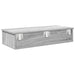 Raft de perete cu sertare Gri Sonoma 80x31x17 cm Lemn prelucrat - WALTI WALTI