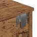 Raft de perete cu sertare Lemn vechi 80x31x17 cm Lemn prelucrat - WALTI WALTI
