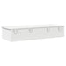 Raft de perete cu sertare, alb, 100x37,5x19 cm, lemn prelucrat - WALTI WALTI