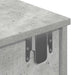 Raft de perete cu sertare Gri beton Lemn prelucrat - WALTI WALTI