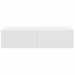 Raft de perete cu sertare, alb, 60x26,5x15 cm, lemn prelucrat - WALTI WALTI