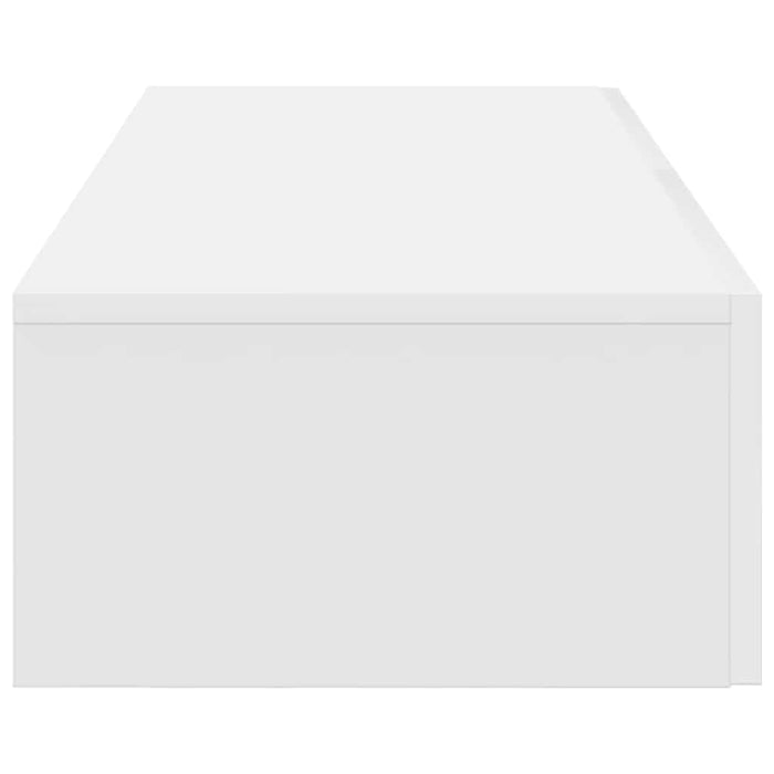 Raft de perete cu sertare, alb, 60x26,5x15 cm, lemn prelucrat - WALTI WALTI
