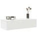 Raft de perete cu sertare, alb, 60x26,5x15 cm, lemn prelucrat - WALTI WALTI