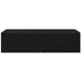 Raft de perete cu sertare negru 60x26,5x15 cm lemn prelucrat - WALTI WALTI