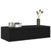 Raft de perete cu sertare negru 60x26,5x15 cm lemn prelucrat - WALTI WALTI