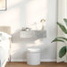Raft de perete cu sertare Gri beton 60x26,5x15cm Lemn prelucrat - WALTI WALTI